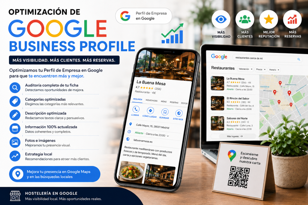 Optimización de Google Business Profile