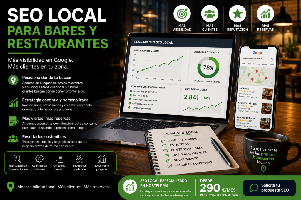 SEO local para bares y restaurantes